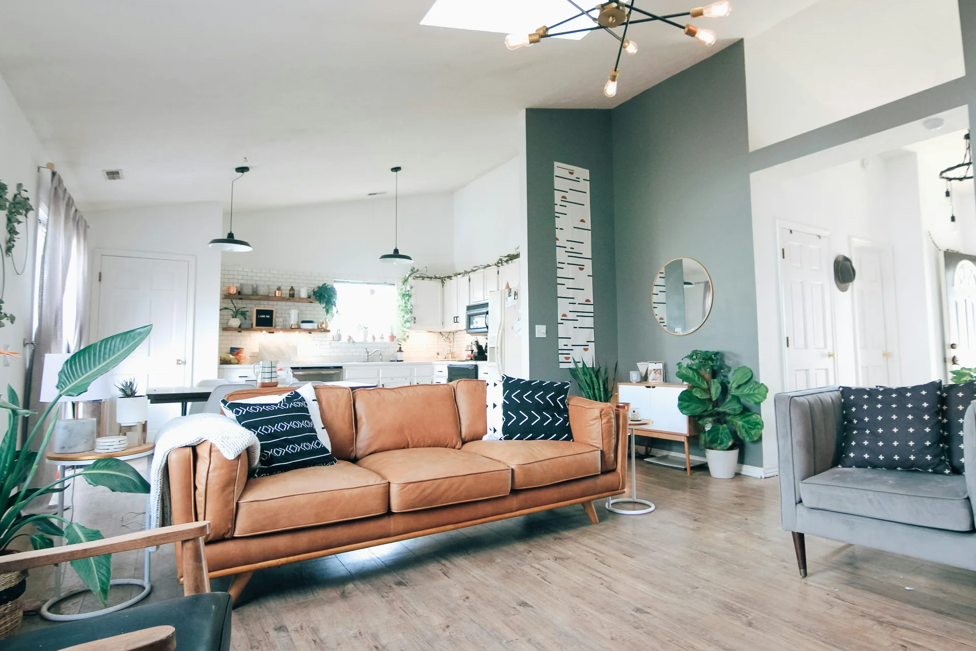 A thoughtfully cared-for living room
